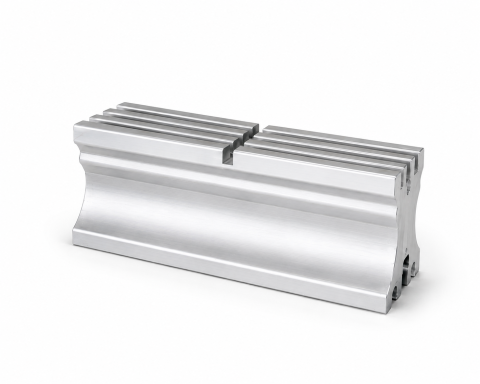 Aluminium klemblok voor Kaltenbach 230 x 75 x 95 mm